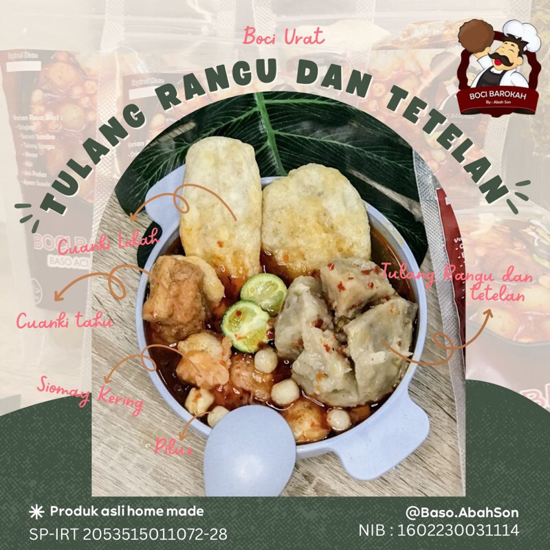 

Boci Sapi Abah Son || BOCI SAPI TETELAN DAN TULANG RANGU (COD✅) || MAKANAN INSTAN MURAH ENAK DAN HALAL