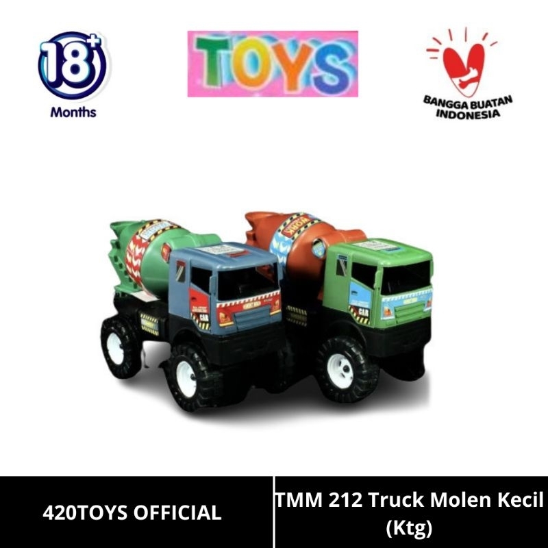 420TOYS - Mainan Mobil Konstruksi Truck Molen Kecil (Ktg) TMM 212