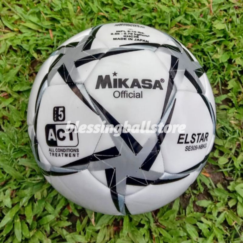 BOLA SEPAK MIKASA ELSTAR SIZE 5 ORIGINAL BOLA KAKI MIKASA ELSTAR KUALITAS IMPORT
