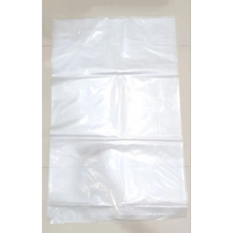 Kantong Plastik Bening Besar uk 80×120cm / Plastik PE uk 80×120cm