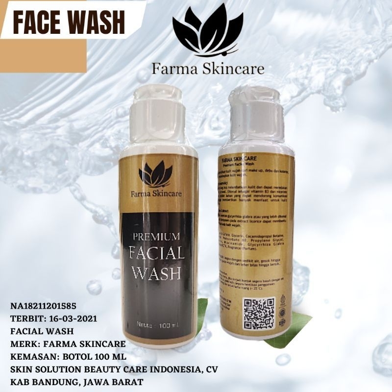 facial wash Farma - facial wash Farma acne - sabun Farma acne - sabun Farma normal - ecer sabun farma