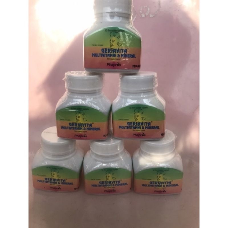 Geriavita multivitamin dan Mineral