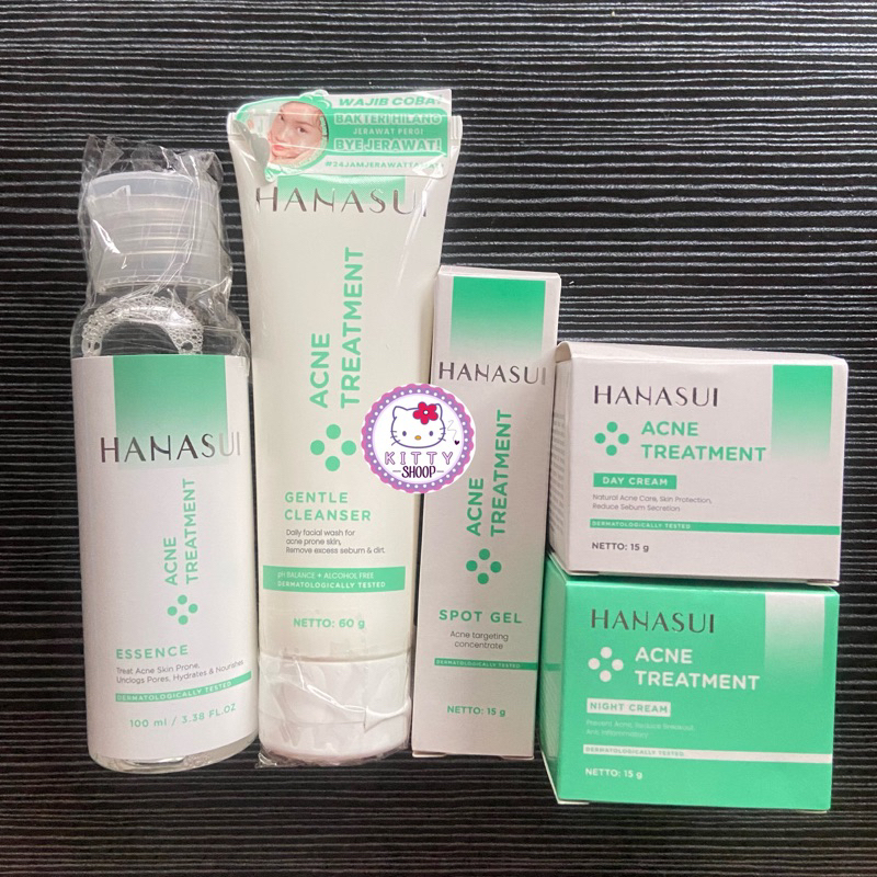 Hanasui Flawless Glow 10/ Acne Series | Skincare + Free Pouch