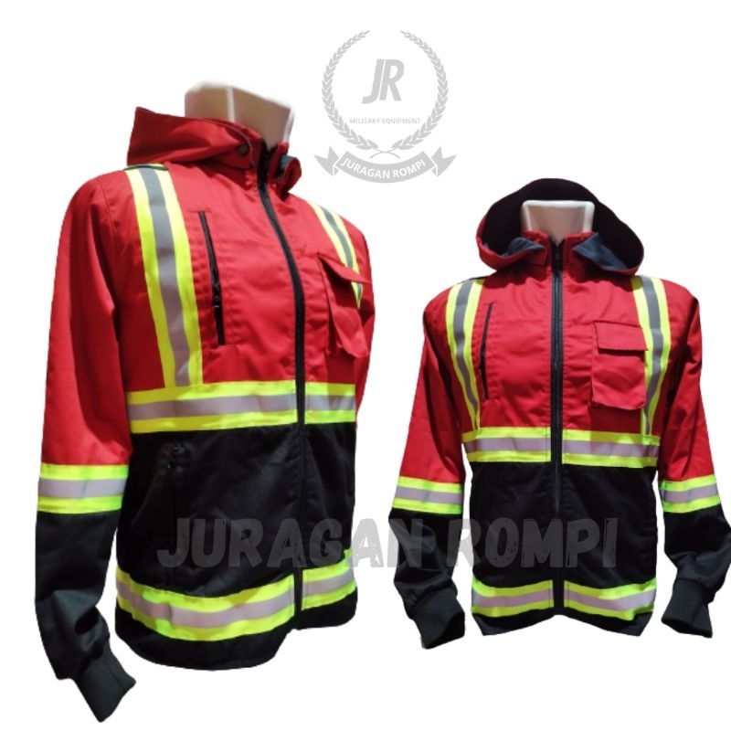 Wearpack Semi Jaket Safety Kerja Lapangan Proyek