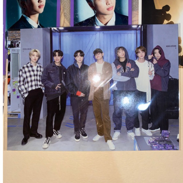 Postcard BTS Pop up Map of the soul Limited edition