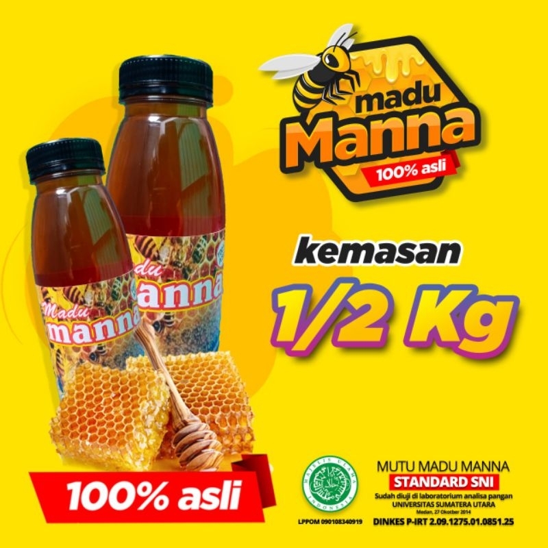 

Madu MANNA ½ KG