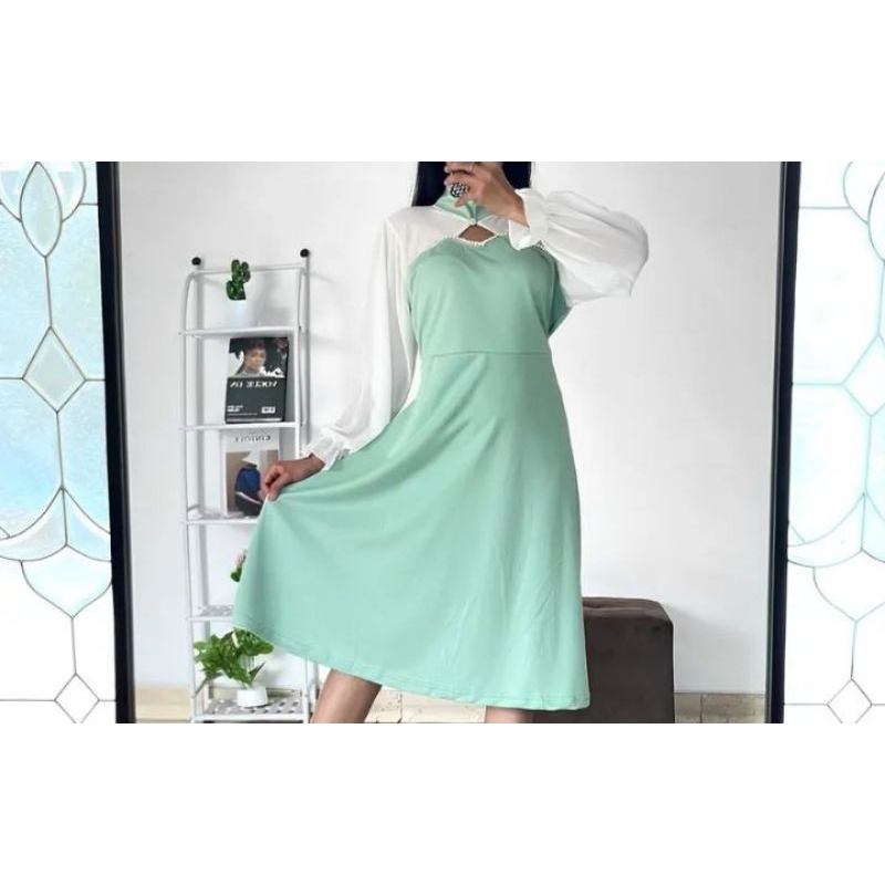 LUNA DRESS MUTIARA KOREA STYLE/PAKAIAN KOREA/BAJU KOREA/MIDDI DRESS/MINI DRESS/BLAZER KOREA/DRESS KOREA STYLE/ KOREAN DRESS/ DRESS WANITA KEKINIAN KOREA DRESS/BAJU KOREA/ PAKAIAN WANITA KOREA/ DRESS KOREA STYLE KEKINIAN/PAKAIAN WANITA KOREA/DRESS KOREAN/