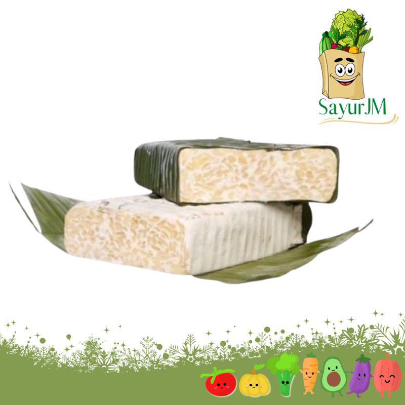 

SayurJM Tempe Balok Selimut Daun Pisang ±500 gr / Sayur Segar / Sayuran Segar