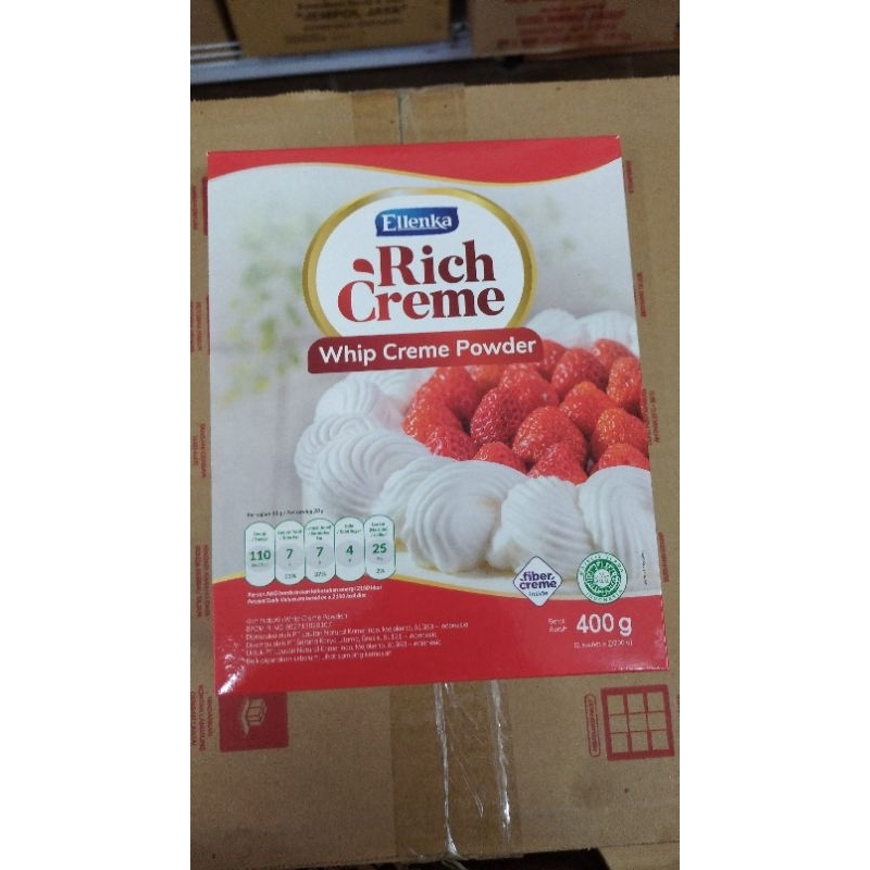 

ellenka whipping cream 400gr