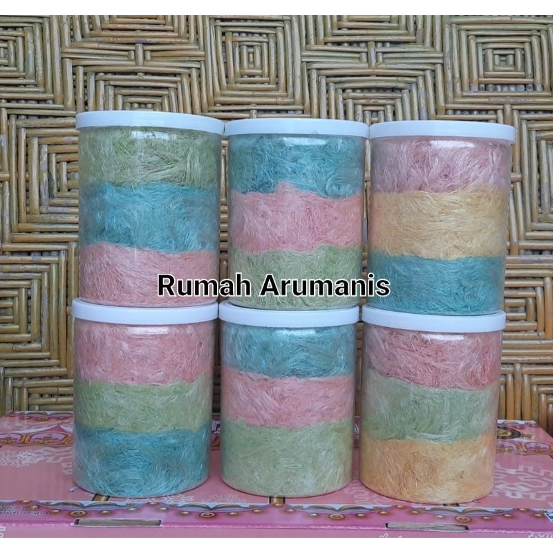 

Arumanis 250g Toples Rambut Nenek Toples Traditional food Indonesia jajan lebaran parsel jajan ramadhan