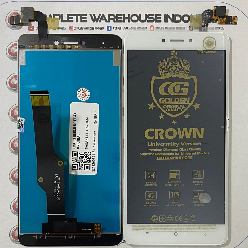 LCD REDMI NOTE 4X / LCD TS REDMI NOTE 4X INCEL HITAM