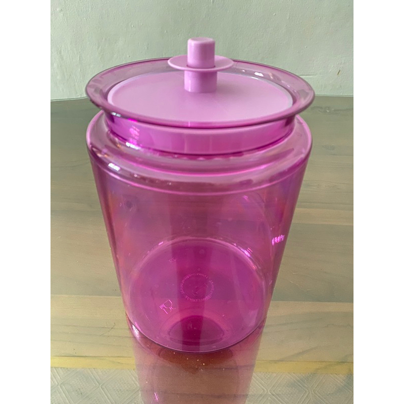 TUPPERWARE COUNTERPART (TOPLES CRYSTAL) UNGU 2,4L SECOND LIKE NEW