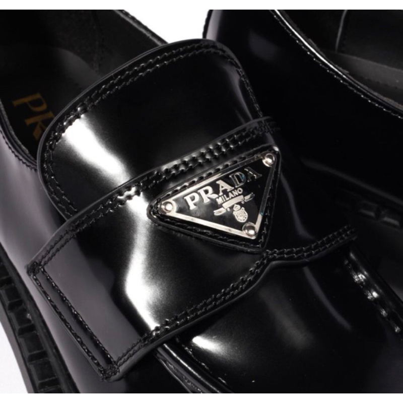 Prada Thick Soles Black