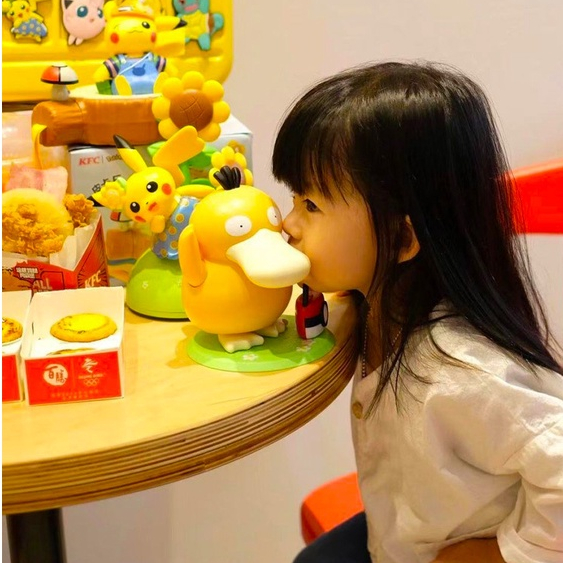 Mainan anak Bebek LED Menari Musik / Pikachu LED menari music dan rekam suara