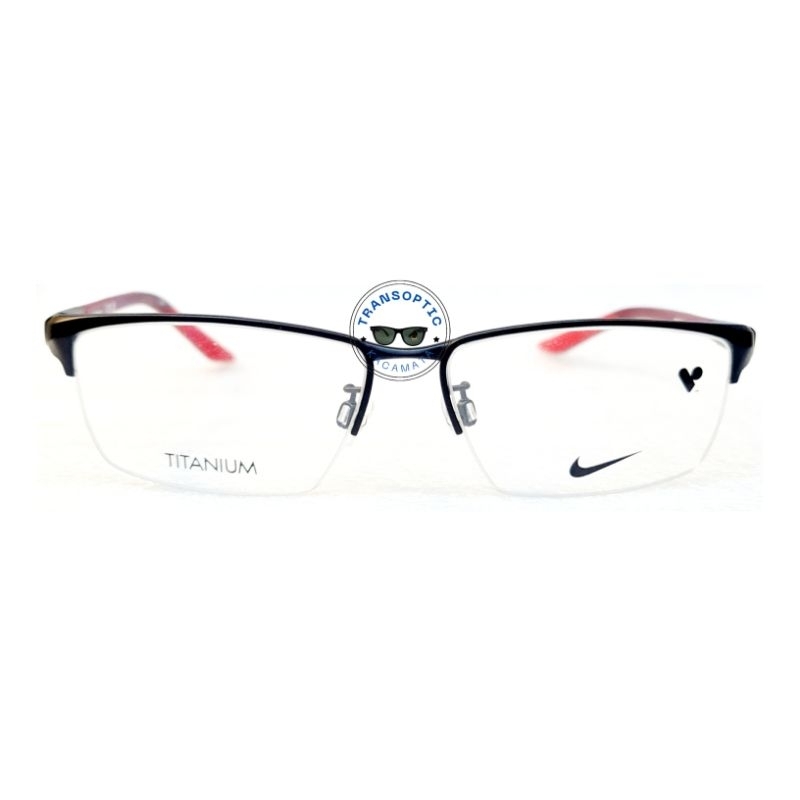 FRAME KACAMATA NIKE 6065LB 006 56-15-145 original Titanium