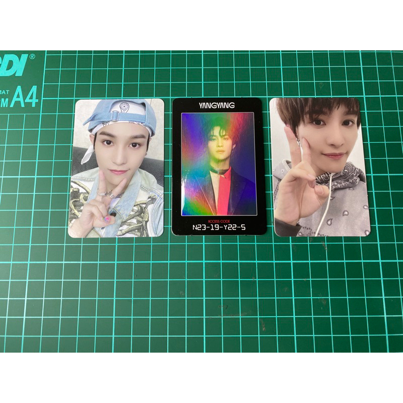 PHOTOCARD PC OFFICIAL NCT2020 WAYV YANGYANG ACCESS CARD AC FUTURE KIHNO ARRIVAL KIHNO