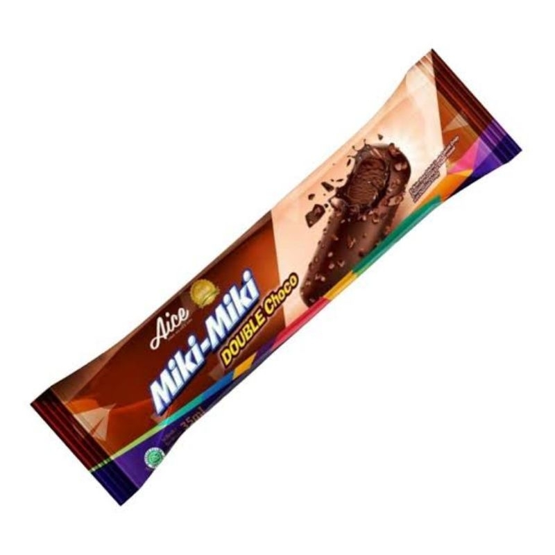 Aice Es Krim Miki Miki Double Choco