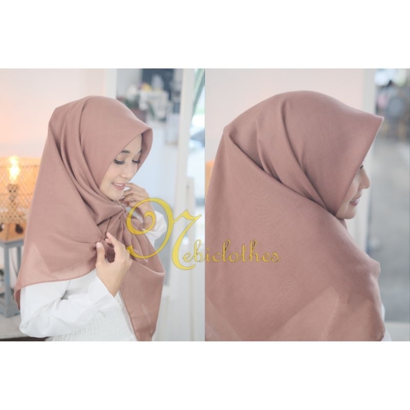 Voal Square Premium Murah/Hijab Voal Square Premium/Jilbab Voal Square Premium/Kerudung Voal Square 