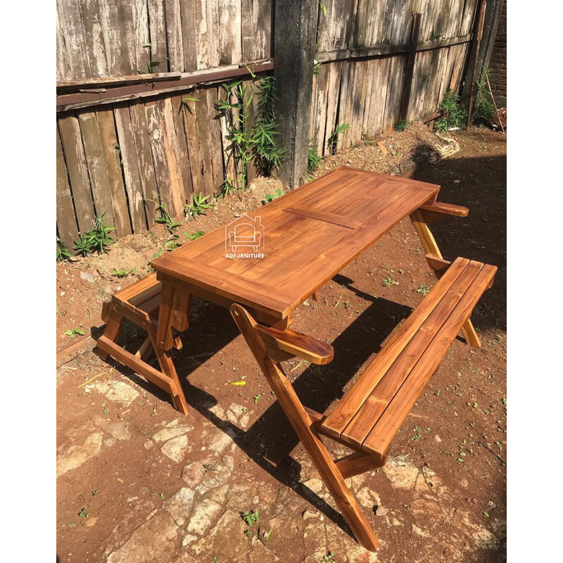 Kursi Lipat/Kursi Magic/Kursi Meja Lipat/Kursi Cafe Jati Jepara