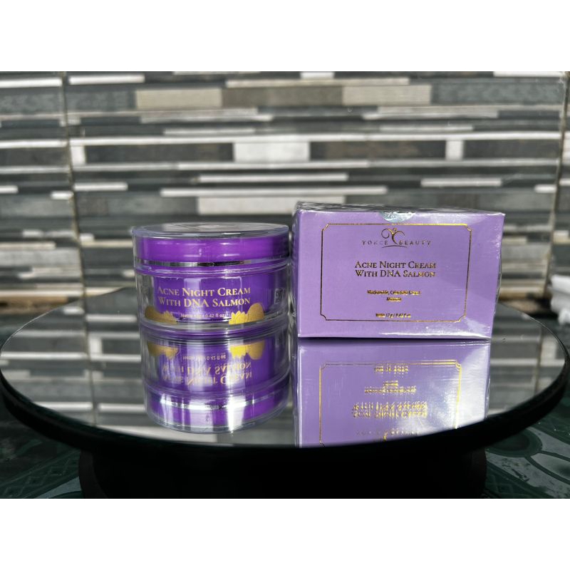 ecer Night acne DNA Salmon Yokee Beauty