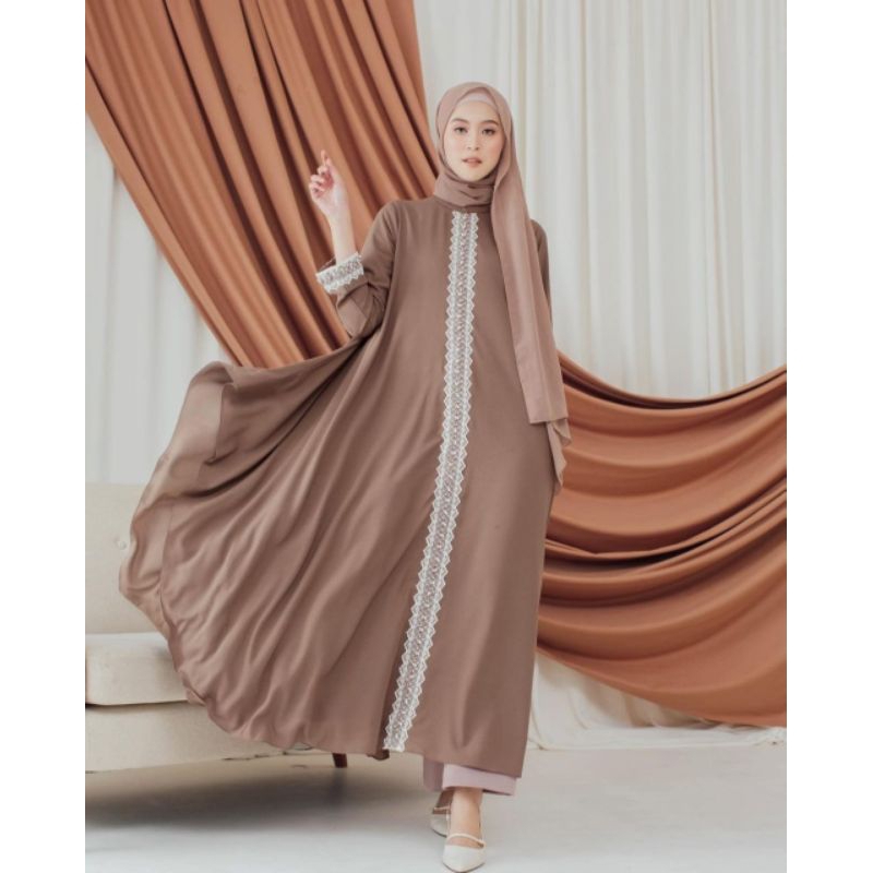 Preloved Raya Kaftan by Gonegani