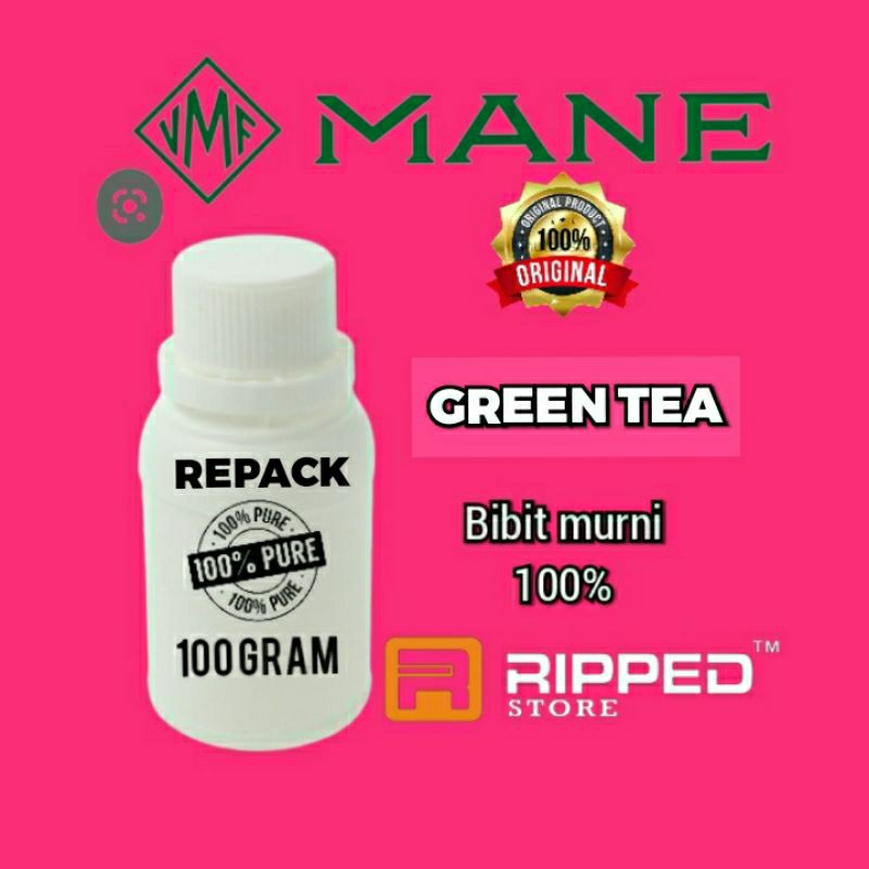 (100ML) BIBIT PARFUM MURNI GREEN TEA BY MANE ORIGINAL