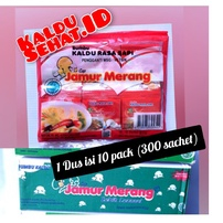 

1 DUS KALDU JAMUR MERANG RASA SAPI ISI 300 SACHET (10 PACK ) NON MSG MURAH