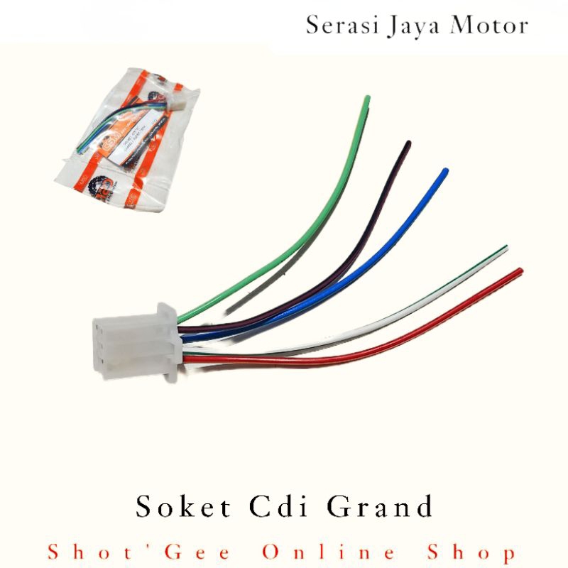 SOKET CDI GRAND/SUPRA X/FITNEW/KARISMA