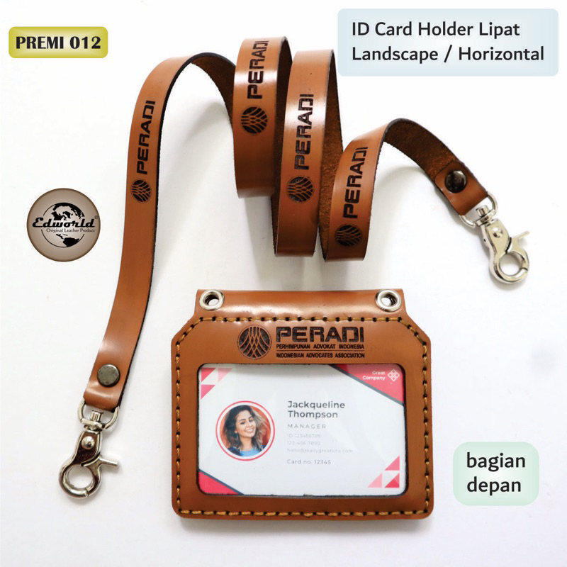 

ID Card Holder Lipat Landscape / Horizontal