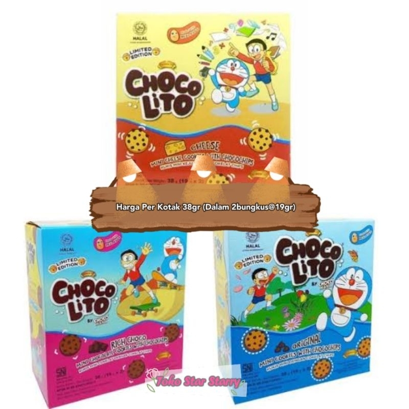 

[Per Kotak] Chocolito BOX - Netto 38 gr Choco Lito Snack Viral + stiker