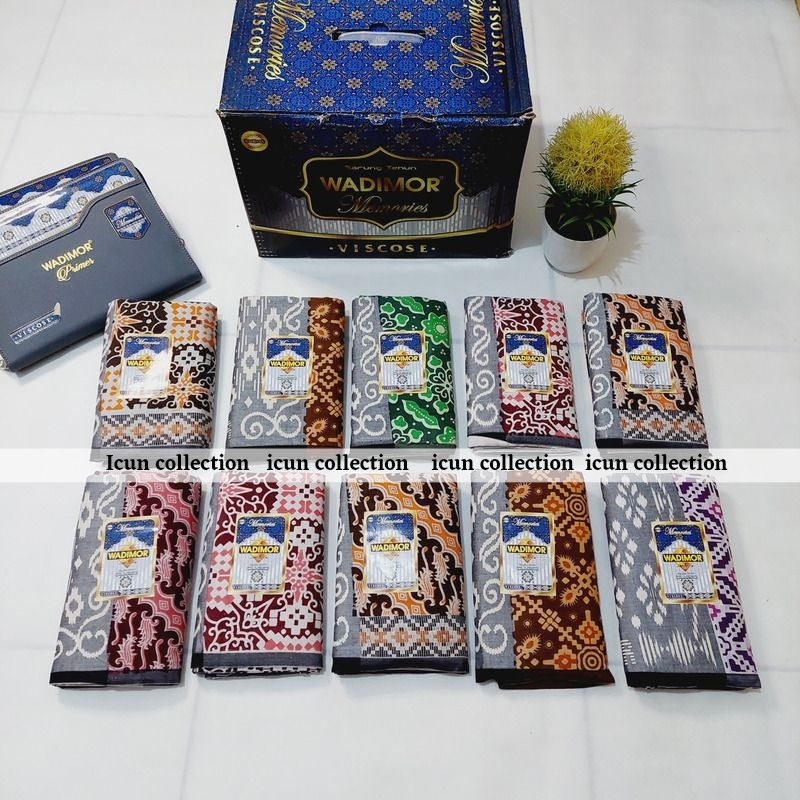 Sarung Tenun Wadimor Primer Memoris Viscos