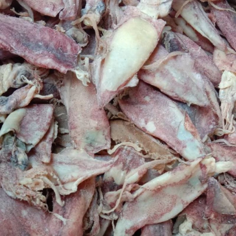 

Ready stok kalimantan cumi asin kering 5cm up 1kg