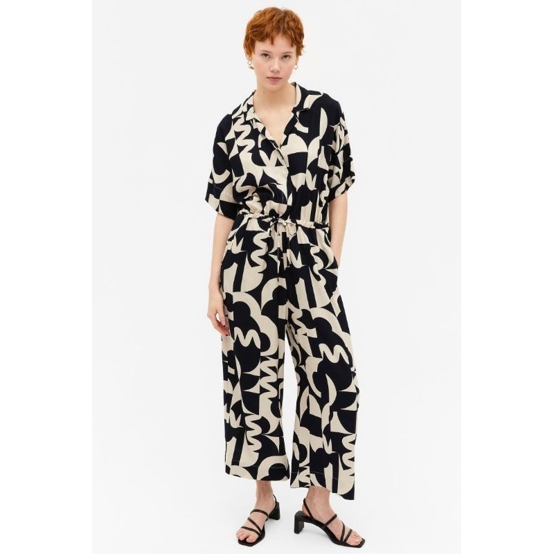 Mnk long jumpsuit printed