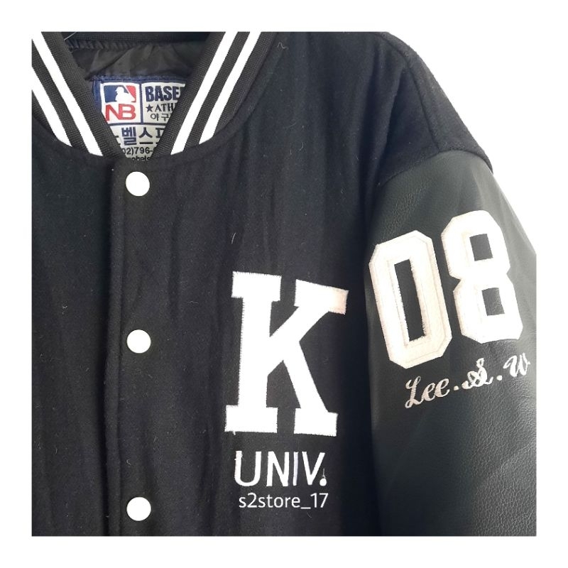 Varsity Jacket Leather Univ