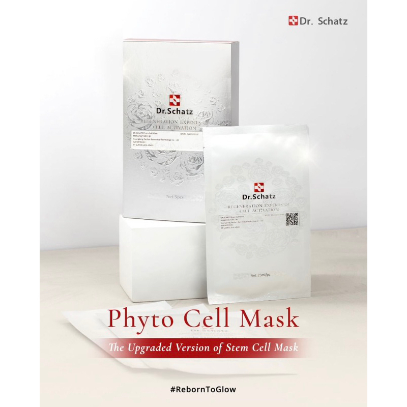 DR SCHATZ STEM CELL MASK / PHYTO CELL / APPLE STEM CELL MASK (5 sheet)