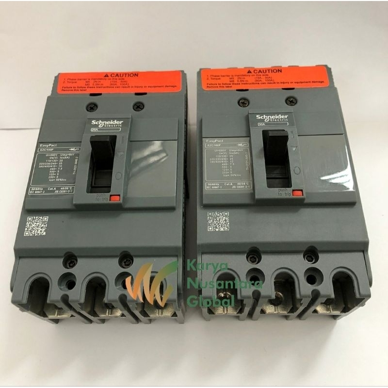 MCCB Schneider Breaker 25A dan 50 A