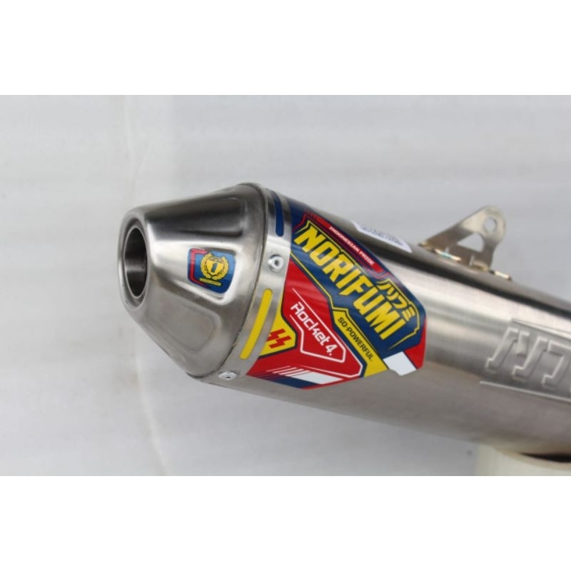 Knalpot Norifumi rocket 4 stainless
