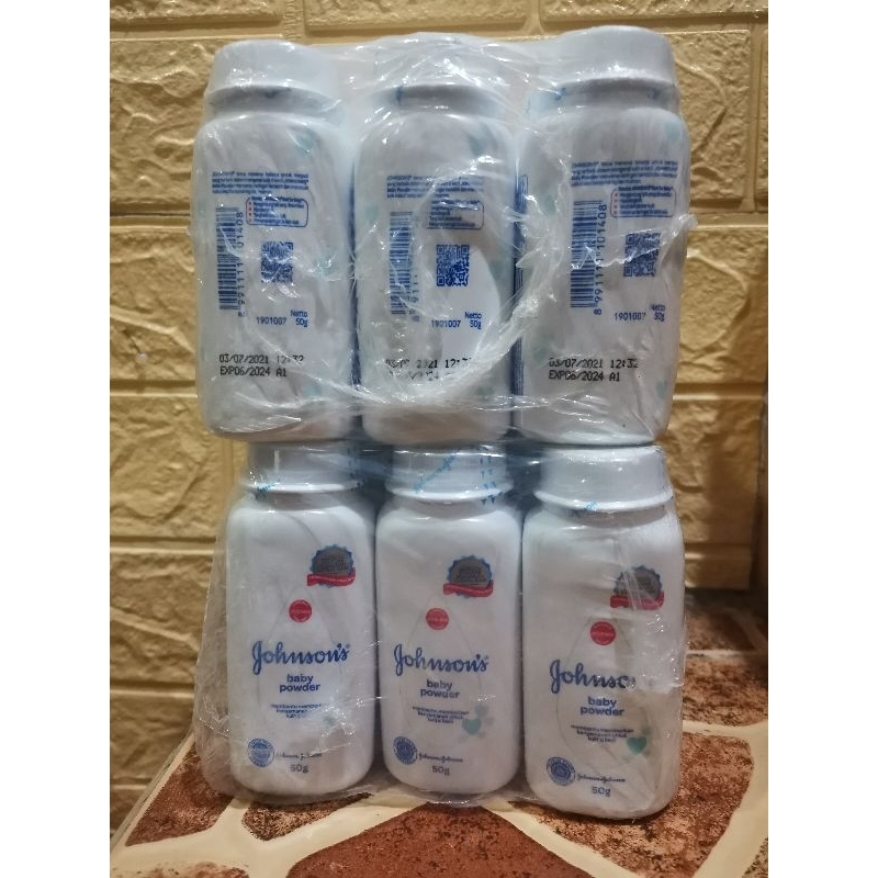 Paket Hemat Jonhsons Baby powder 50gr x 2