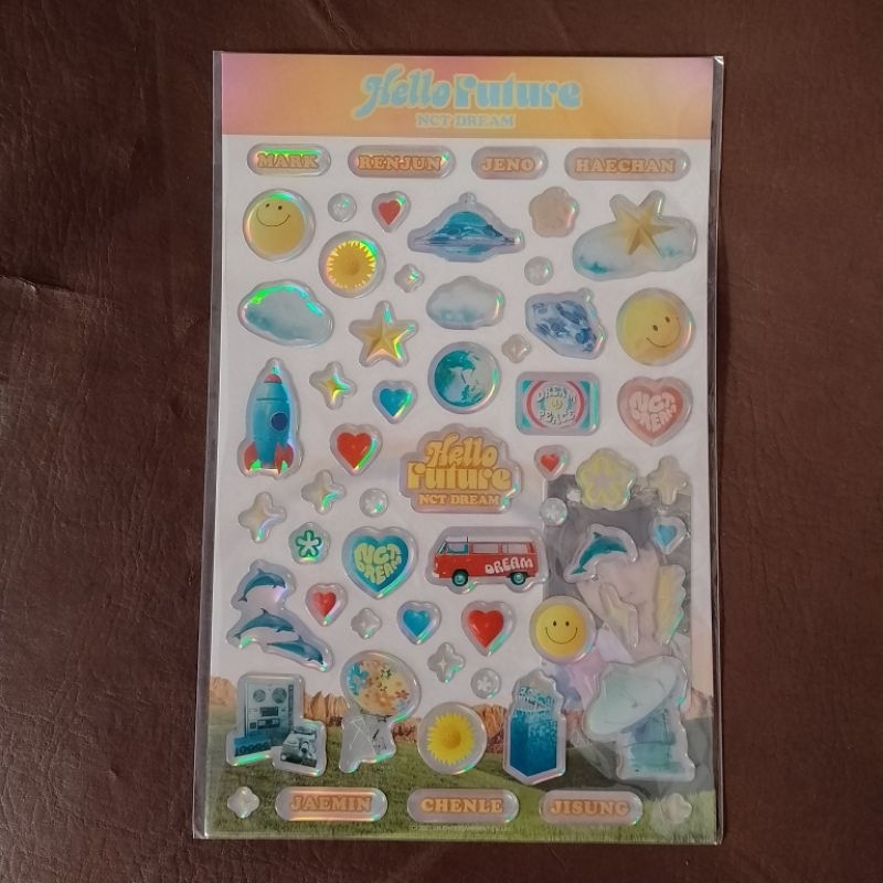 Nct dream MD hello future epoxy stiker jaemin