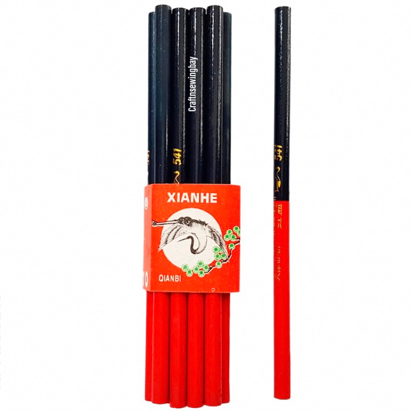 

Pensil Merah Biru Isi 10pcs Xianhe/ Pensil Gambar