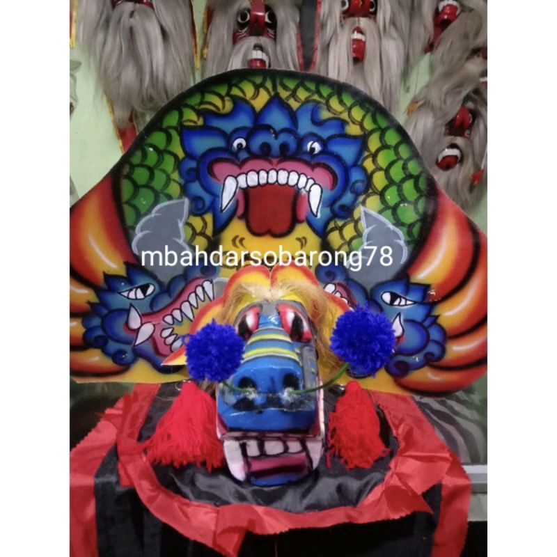 Barongan anak bonus klinting plus gondel, barongan kayu, barongan murah, barongan dwvil