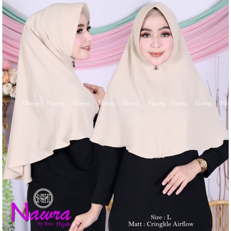 HIJAB CRINKEL/JILBAB CRINKEL/BERGO CRINKLE AIR FLOW  L/MARYAM CRINKLE AIR FLOW PED L/HIJAB CRINKLE