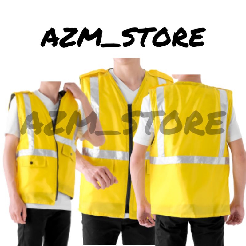Rompi safety/Rompi parkir/Rompi proyek kuning