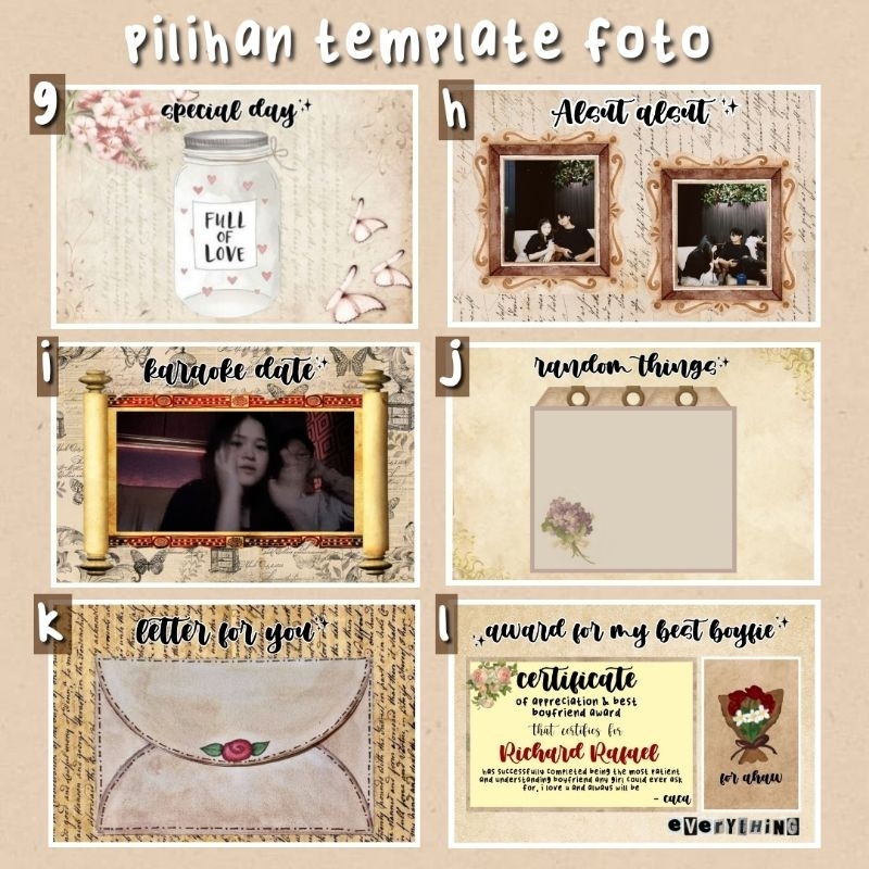 ND3 mini scrapbook / story book / album foto custom handmade aesthetic