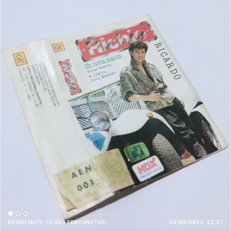 Kaset Richie Ricardo album oh, nona manis