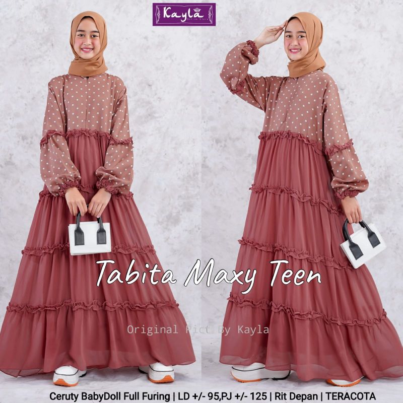 BISA COD GAMIS TABITA MAXY TEEN BY KAYLA