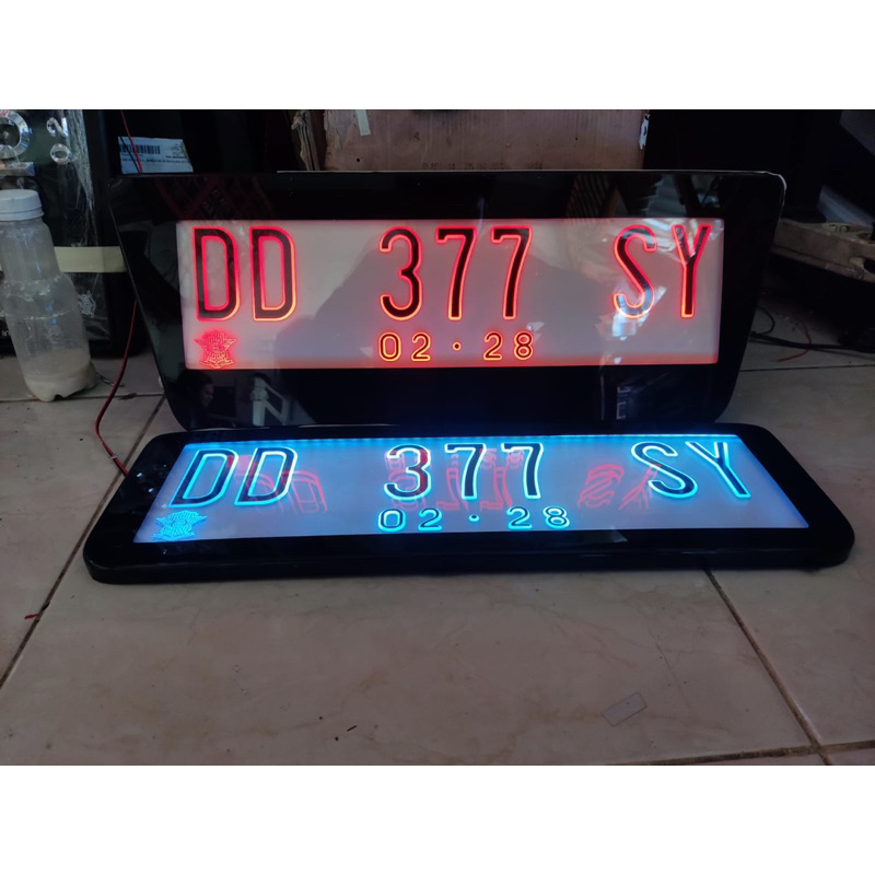 PLAT LAMPU MOBIL