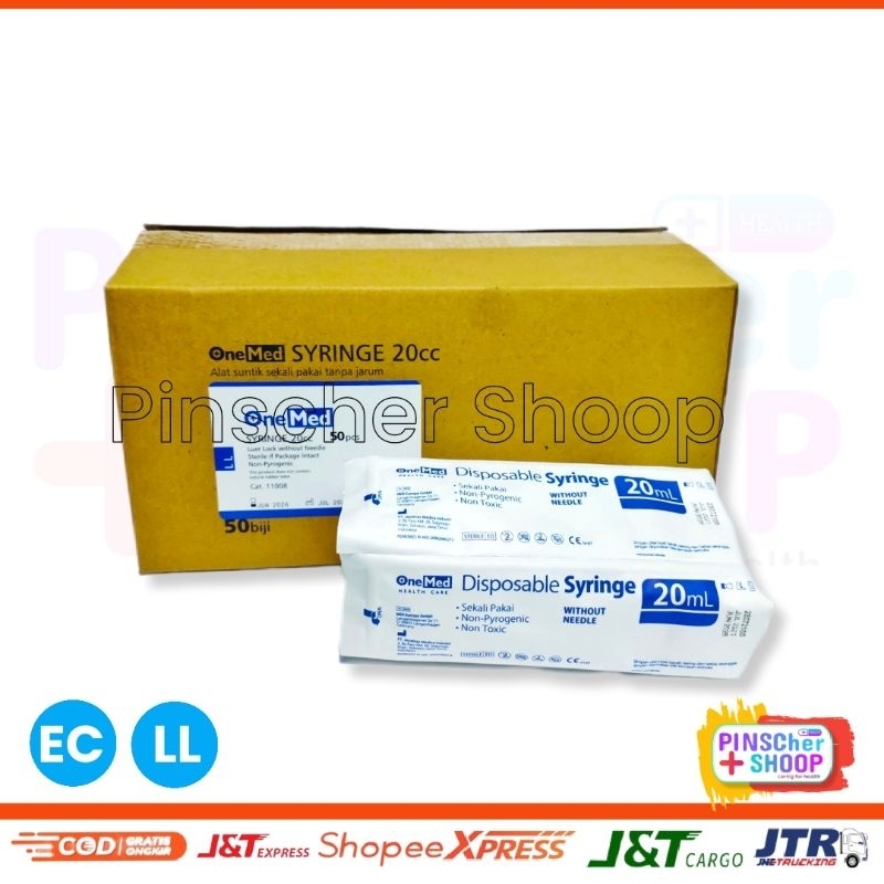 PS / SIRINGE SPUIT 20 Ml (EC &amp; LL) - PER BOX