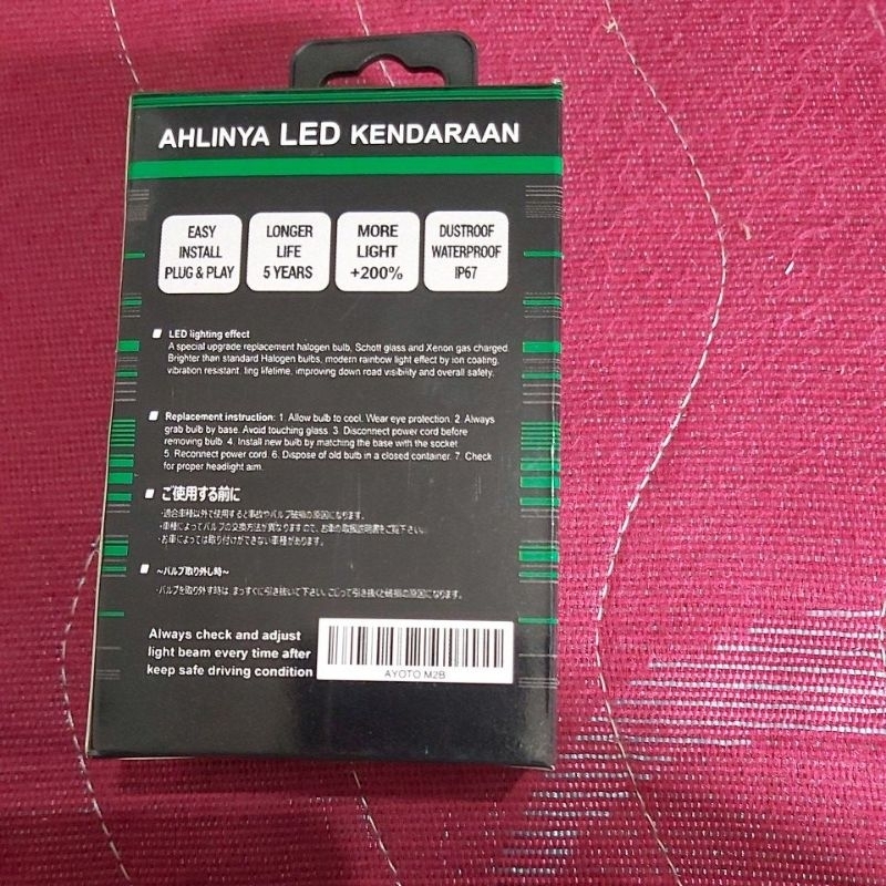 Lampu Depan Led Ayoto Lampu Led Depan Ayoto bebek matik
