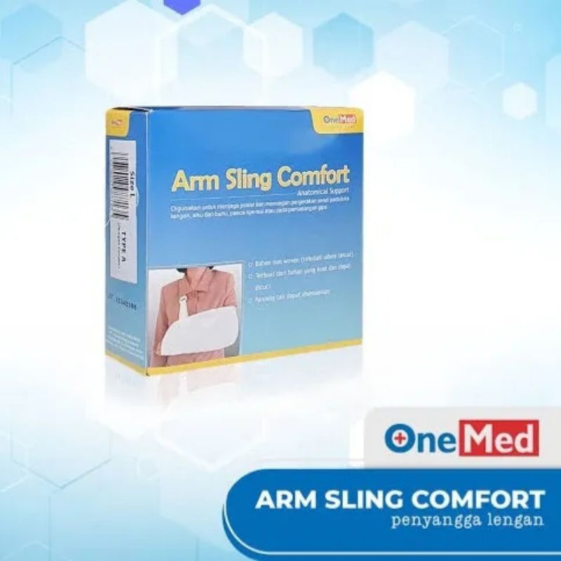 Arm Sling Comfort Penyangga Lengan OneMed Gendongan Siku Arm Sling Bahu